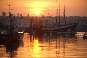 couche soleil port Concarneau